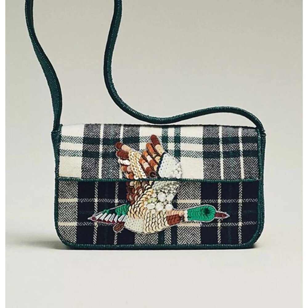 The Fiona Beaded Bag: Animal Edition Geese